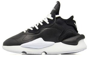 Adidas Y-3 Kaiwa Black White Black Heel