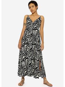 Платье SASSYCLASSY, черный/белый