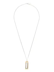 Колье Harmonica с логотипом LEMAIRE, серебяный
