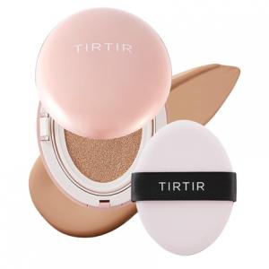 Тональная основа Mask Fit All Cover Pink Cushion Foundation - бархатисто-матовая с высокой степенью покрытия Tirtir