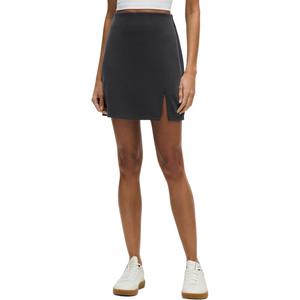 Повседневная короткая юбка женская Lululemon, черный