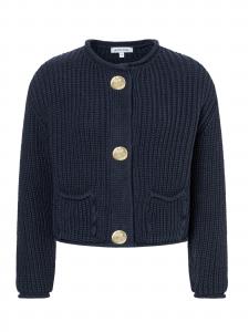 MORE & MORE Вязаный кардиган в синем цвете