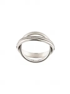 Двойное кольцо WERKSTATT:MÜNCHEN, серебяный