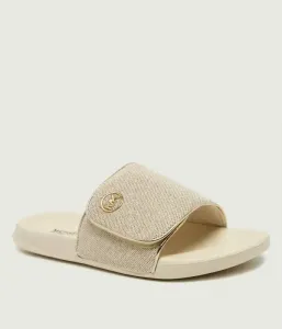 Тапочки Джетт Дарби Michael Kors Kids, экрю