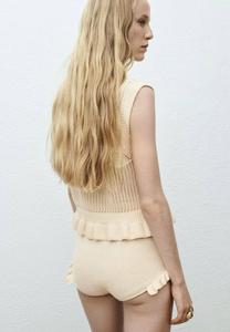 Топ Mango Top, Beige