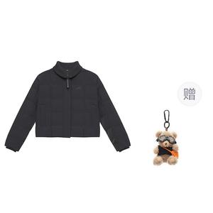 Досуговая серия FW24 Пуховик Женский Черный Асфальт New Balance