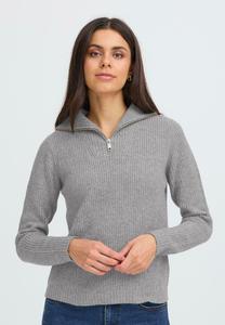 Джемпер Oxmo OXBMMOLARA TROYER, Mid Grey Melange/Grey