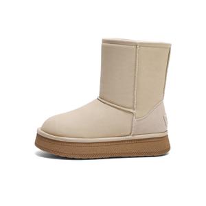 Ботинки Wear-Resistant Slip-Resistant 17cm Snow Boots Women's BELLE, Ecru