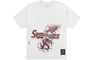 Футболка Mitchell & Ness X унисекс белая Travis Scott, белый