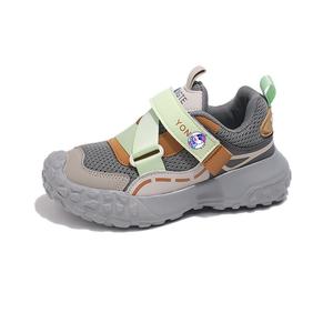 Износостойкие низкие детские кроссовки для повседневной жизни Bull Thunder, серый