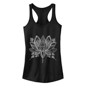 Майка для подтягивания для юниоров Henna Lotus Ideal Racerback., черный