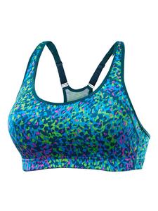 Спортивный бюстгальтер LASCANA ACTIVE, цвет grün-bunt