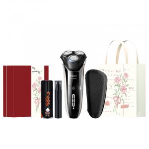 Электрическая бритва S3208 Rotary с возможностью влажного и сухого бритья, портативная, водонепроницаемая PHILIPS