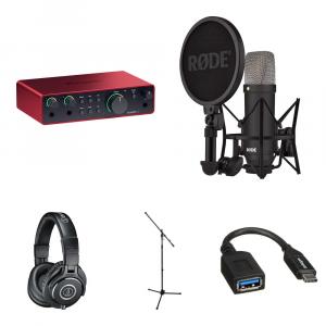 Аудиоинтерфейс Focusrite Scarlett 2i2 USB-C Audio Interface (4th Generation)