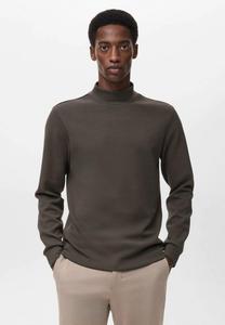 Топ Mango Long sleeved top, Grey