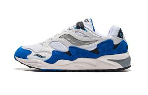 Кроссовки saucony Grid Shadow 2 White Blue, белый/синий