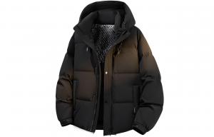 Пуховик женский утепленный парка с капюшоном WARRIOR, черный