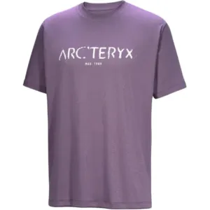 KRAGG Футболка мужская с круглым вырезом Arcteryx, черный/water wave синий/черный/fluidity
