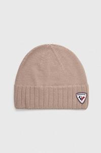 Шерстяная шапка Rossignol, бежевый