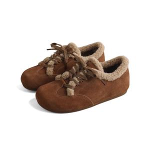 Низкие повседневные туфли женские An Old Man, Caramel