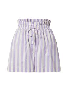 Шорты Edited BAILA, светло-фиолетовый/белый
