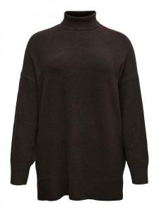 Vero Moda Curve Свитер 'CAQUARIUS' в коричневом цвете