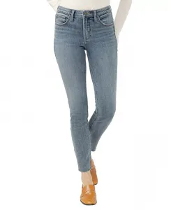 Самые востребованные женские джинсы-скинни со средней посадкой из эластичной ткани Silver Jeans Co., синий