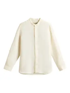 Льняная рубашка Woolrich, нейтральный