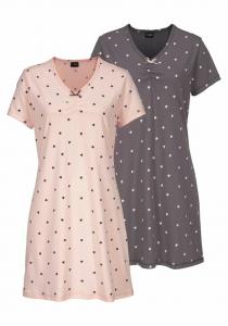 Обычная ночная рубашка VIVANCE, серый