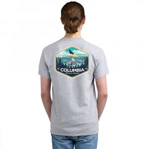 Мужская футболка с короткими рукавами и рисунком Columbia PFG, серый