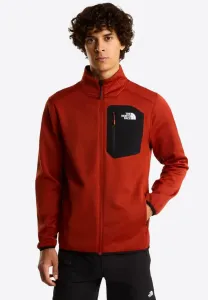 Толстовка на молнии crest The North Face, Iron Clay Tnf Black