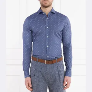 144Pai рубашка узкого кроя Joop!, синий