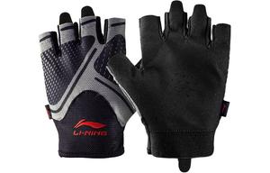 ЛиНинг Фитнес-Перчатки Защитные Полиэстер, Черный Синий