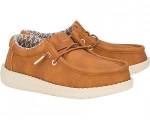 Кроссовки Hey Dude Kids Wally Classic, желто-коричневый