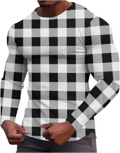 Мужская футболка Casual Quick Dry Moisture Wicking с длинным рукавом