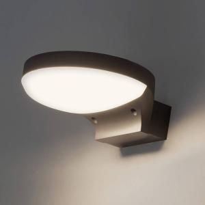 Уличный настенный светильник Nova Luce Enzi, алюминий / акриловое стекло - серый