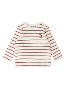 Футболка в полоску Bonpoint, нейтральный