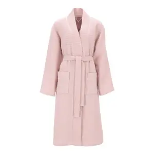 Халат Siam, идеально подходит для сауны и спа, гостиничный халат, утренний халат, 1 шт., вафельный пике Vossen, Pearl skin