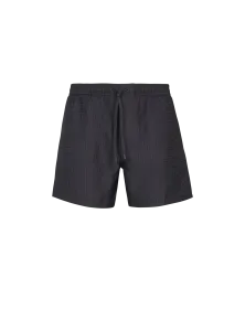 Плавки с монограммой Balmain, черный