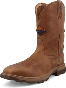 Ботинки Twisted X Men's 11 UltraLite X, с квадратным носком Nano Toe и технологией UltraLite X, Ginger