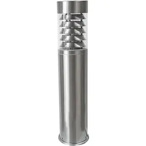 Настольный светильник Saturn E27, 1 шт., уличный стоячий столб, световой поток 360°, нержавеющая сталь Heitronic, Edelstahlfarben