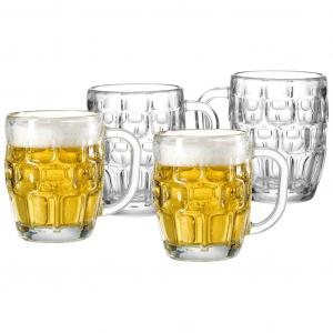 Пивная кружка Luis, набор из 4 шт., по 500 мл каждая Ritzenhoff & Breker, прозрачный
