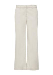 Брюки свободного кроя COMMA, Cream