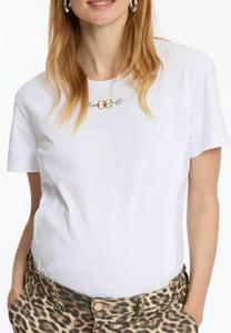 Футболка с принтом MATERNITY AND NURSING LOVE Cache Coeur, белый