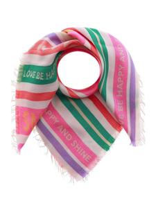 Квадратный шарф "Валя" разноцветный - (Д)110 x (Ш)110 см Zwillingsherz