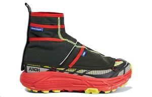 Футболка Mafate THREE2 Nicole McLaughlin HOKA ONE ONE, желтый черный оранжевый