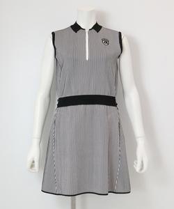 Полосатое платье без рукавов Archivio, цвет Black (201)