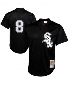 Мужская футболка Bo Jackson Black Chicago White Sox 1993 Authentic Cooperstown Collection для тренировки ватина Mitchell & Ness