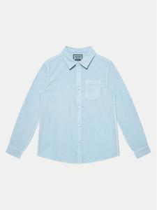 Рубашка regular fit L4YH00 W9CL0 Guess, синий