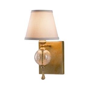 Настенная лампа Elstead Lighting, 14x29,8 см, серебристый/золотой